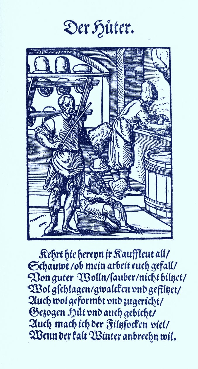 Modistin von Jost Amman