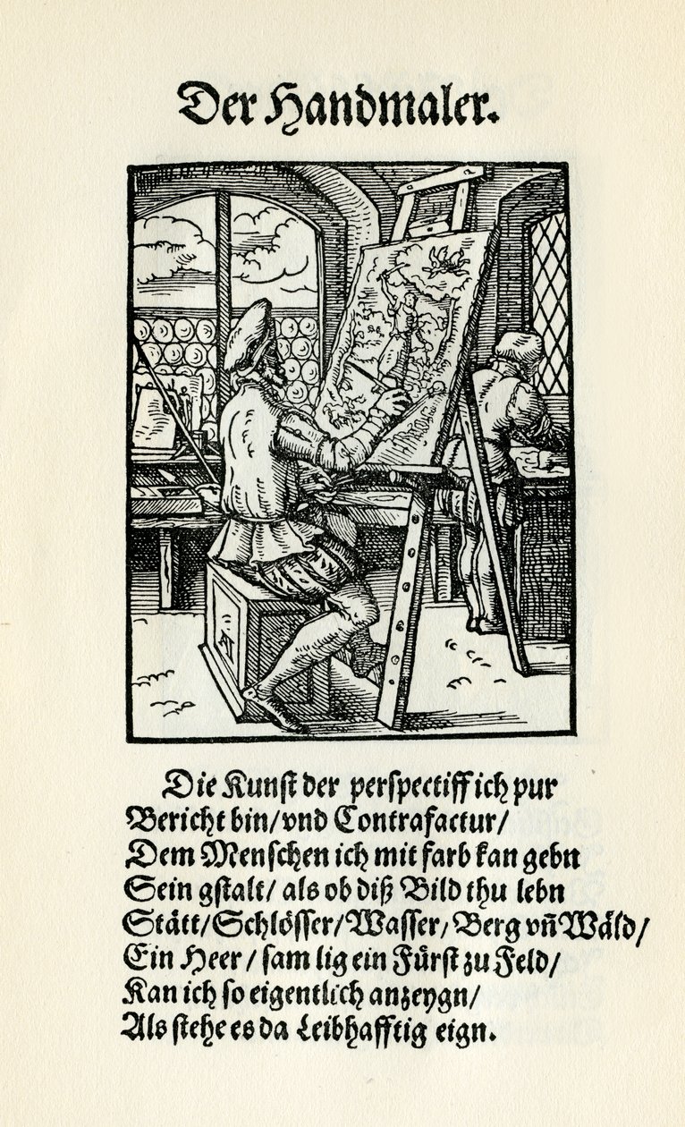 Maler von Jost Amman