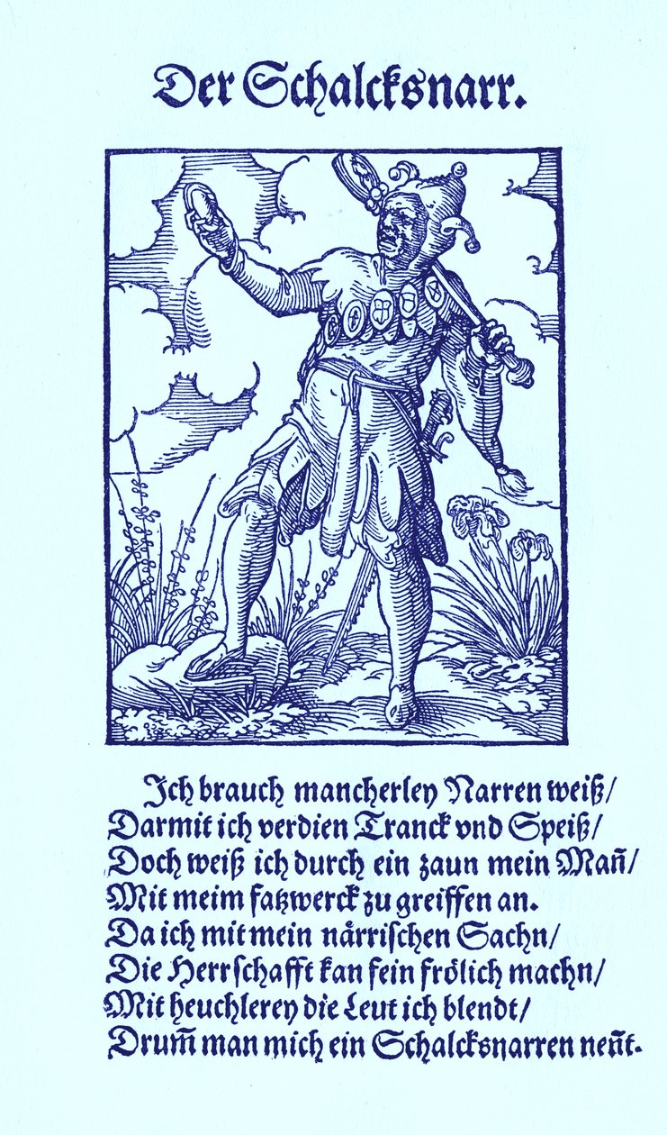 Scherzkeks / Narr von Jost Amman