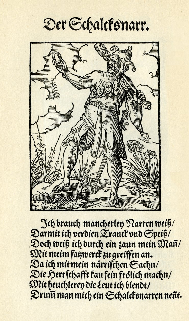 Scherzkeks / Narr von Jost Amman