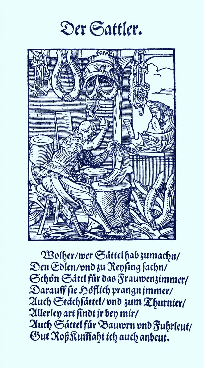 Sattler von Jost Amman