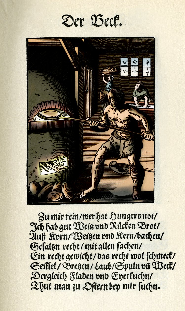 Der Bäcker von Jost Amman