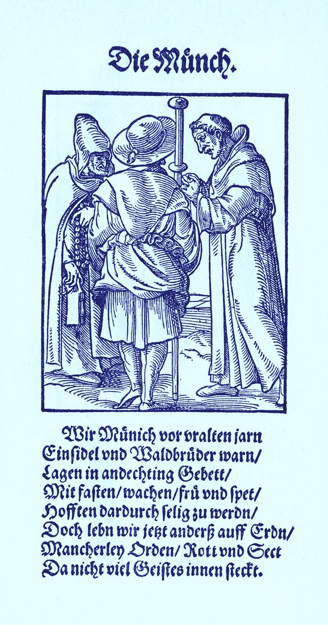 Der Mönch von Jost Amman