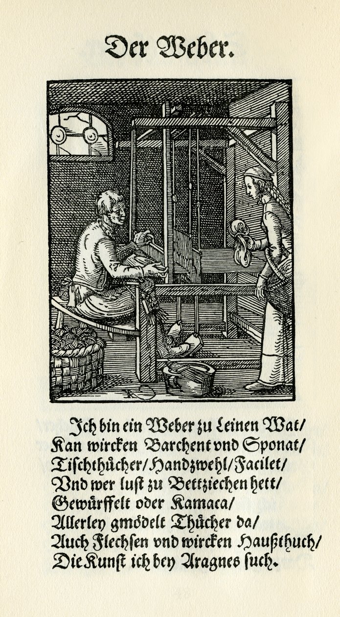 Weber von Jost Amman