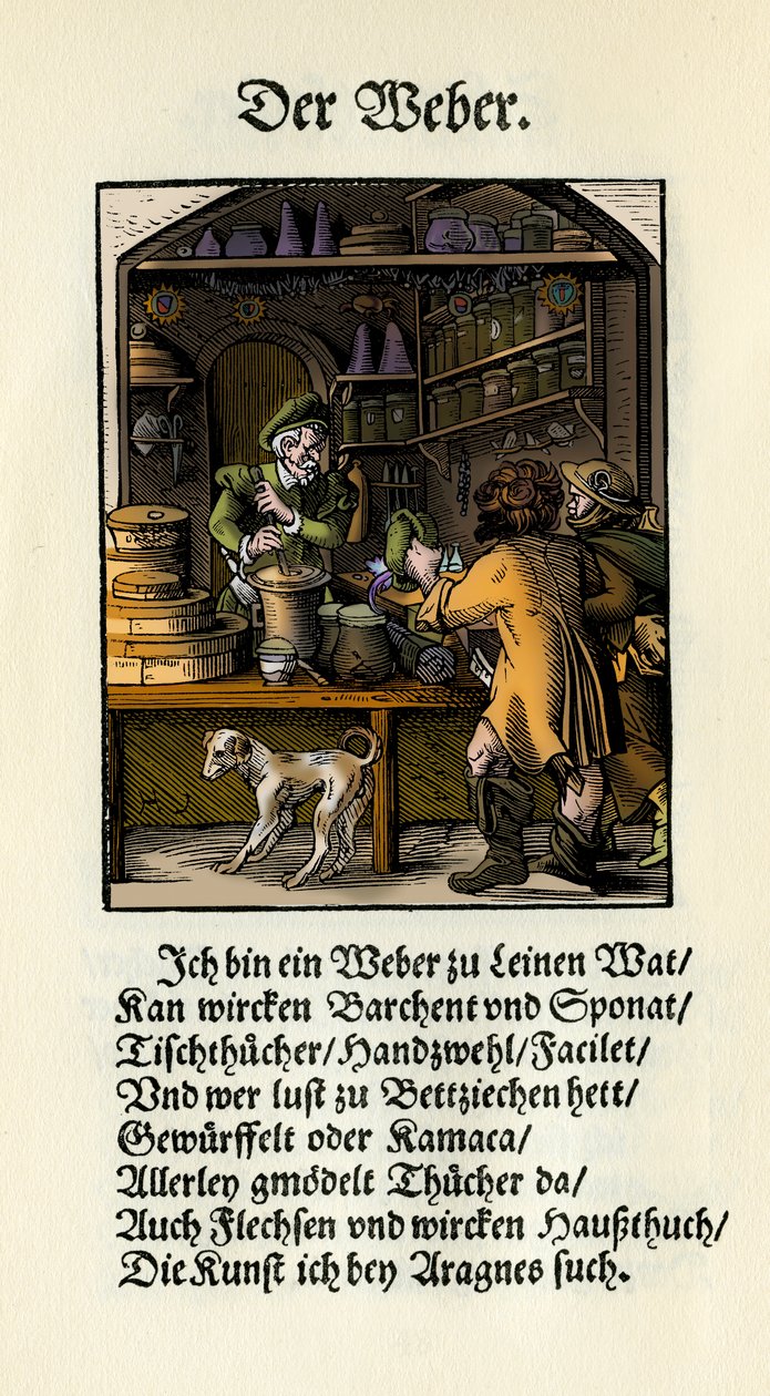 Weber von Jost Amman