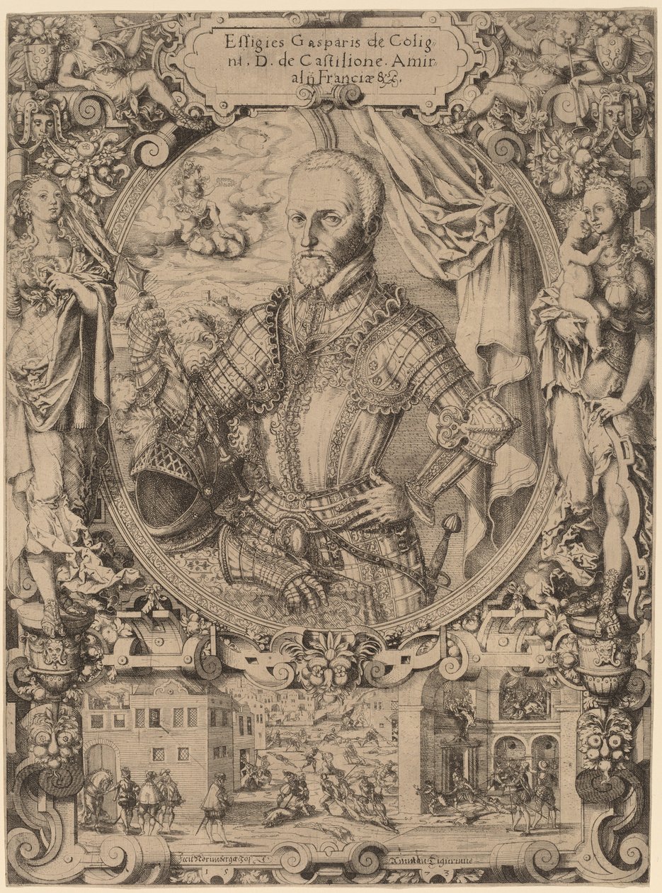 Gaspar de Coligny von Jost Ammon