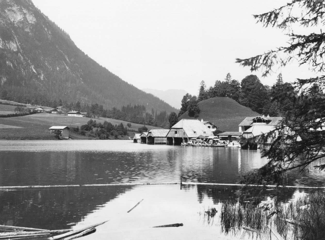 Boote am Königssee, ca. 1910 von Jousset