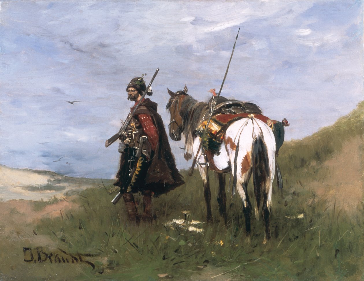 In wilden Feldern, ca. 1900 von Jozef Brandt
