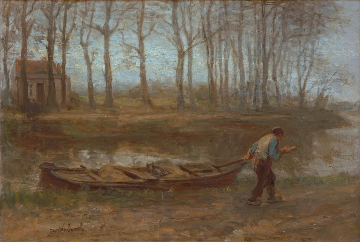 Die Sandbarke von Jozef Israëls