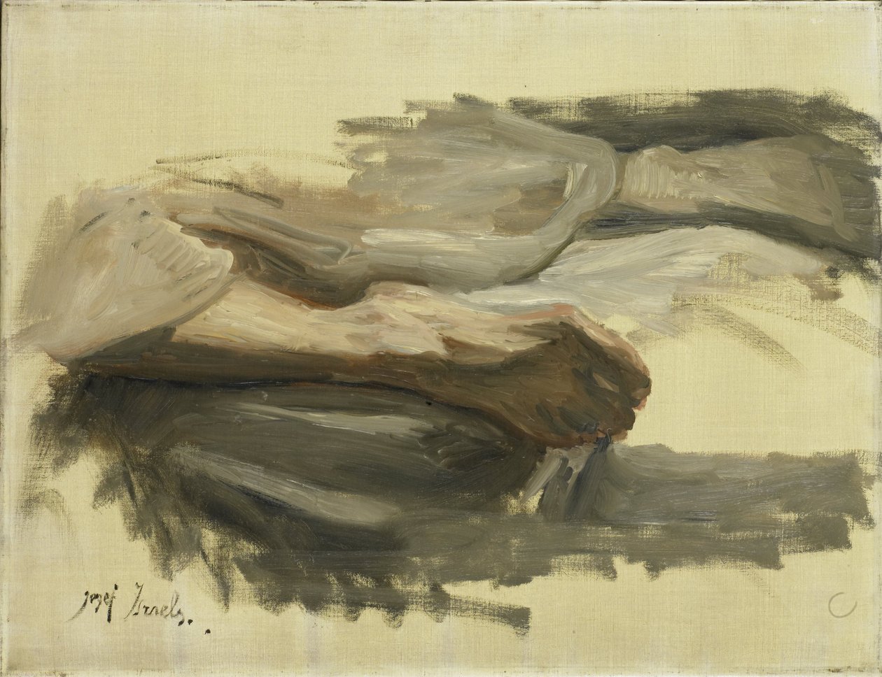 Sauls Beine von Jozef Israëls (signed by artist)