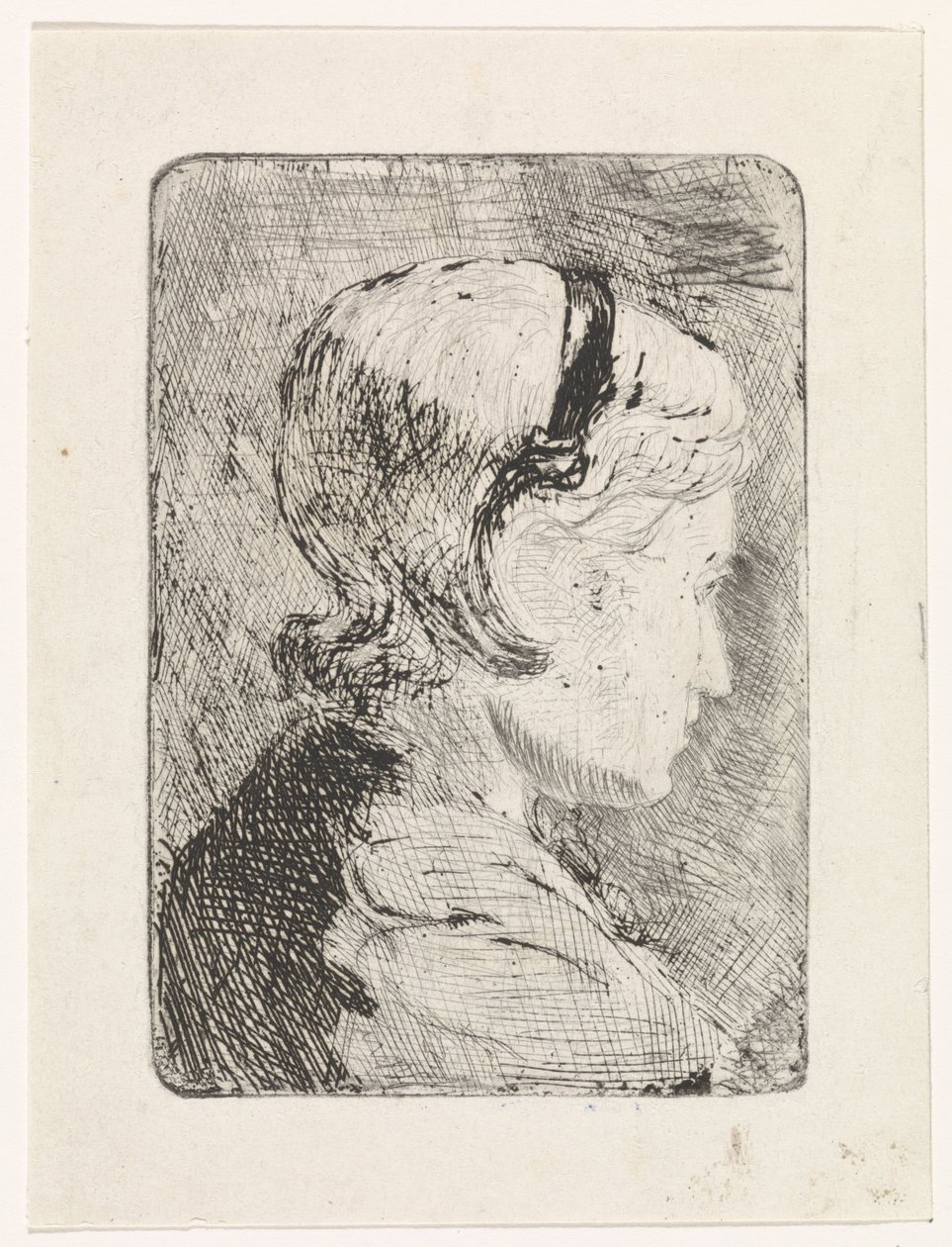Porträt von Aleida Schaap von Jozef Israëls
