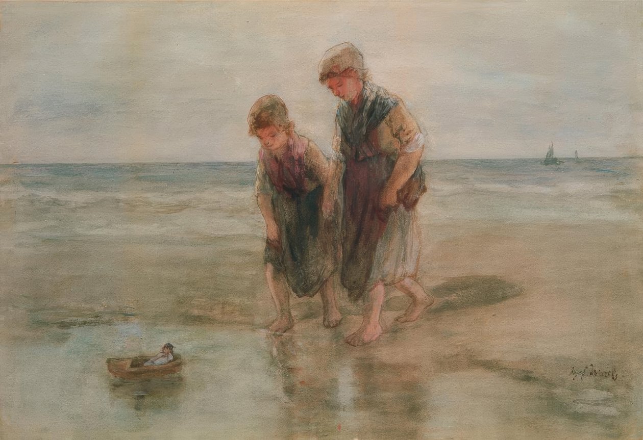 Segeln des Bootes von Jozef Israëls