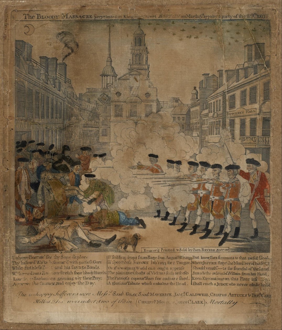 Das blutige Massaker von Jr. Paul Revere