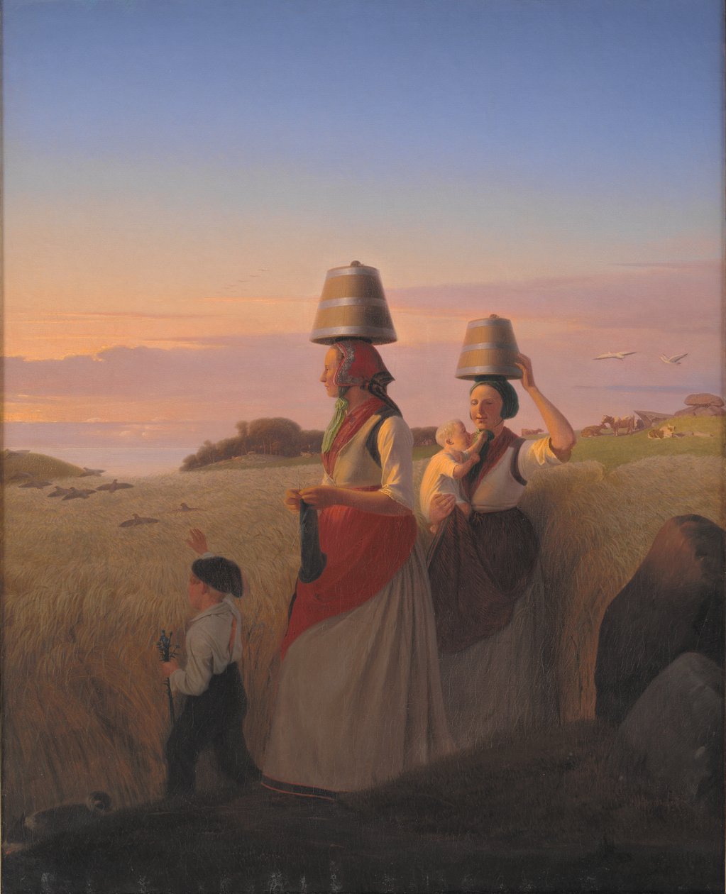 Ländliche Szene von Jørgen V. Sonne