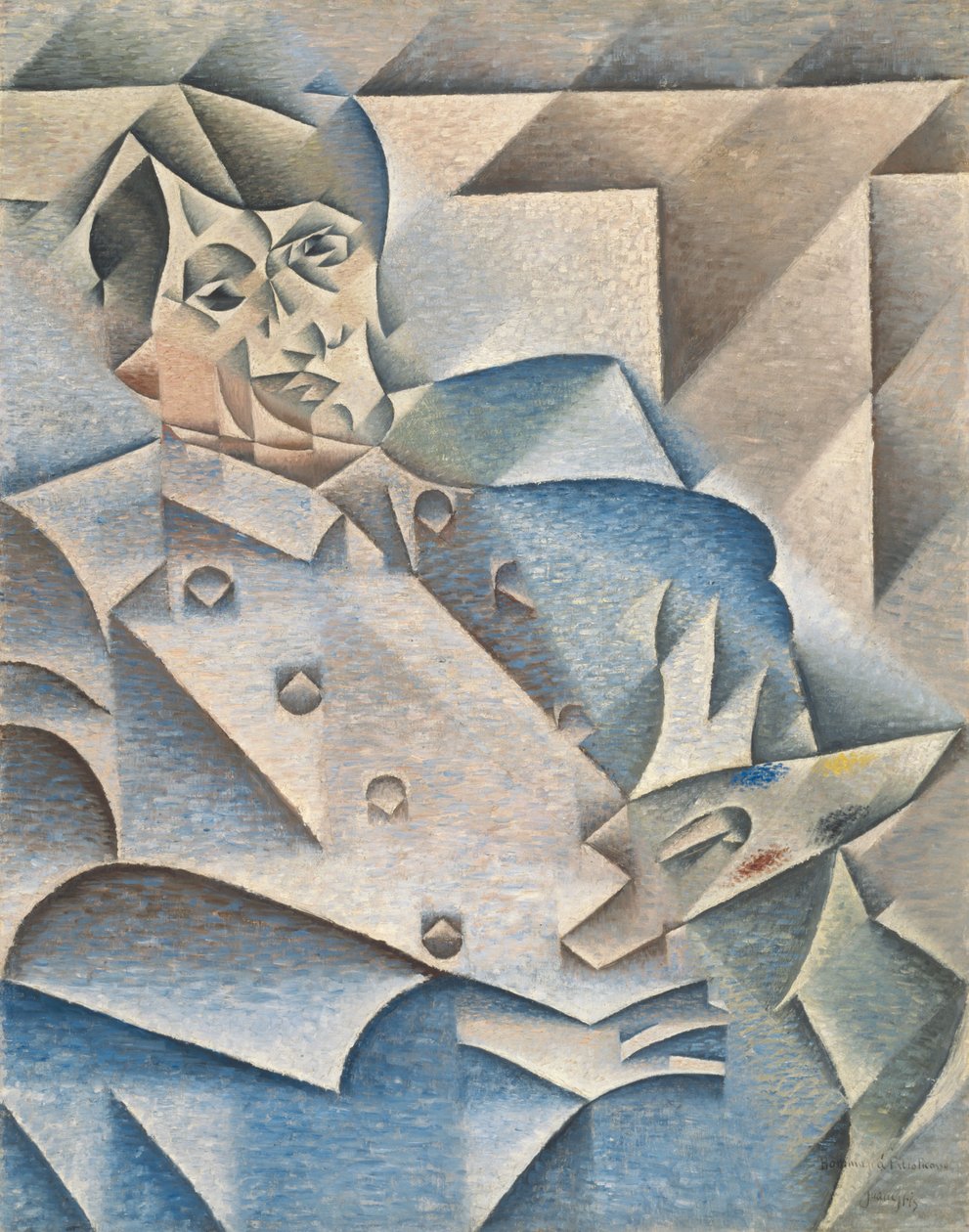 Porträt von Pablo Picasso von Juan Gris