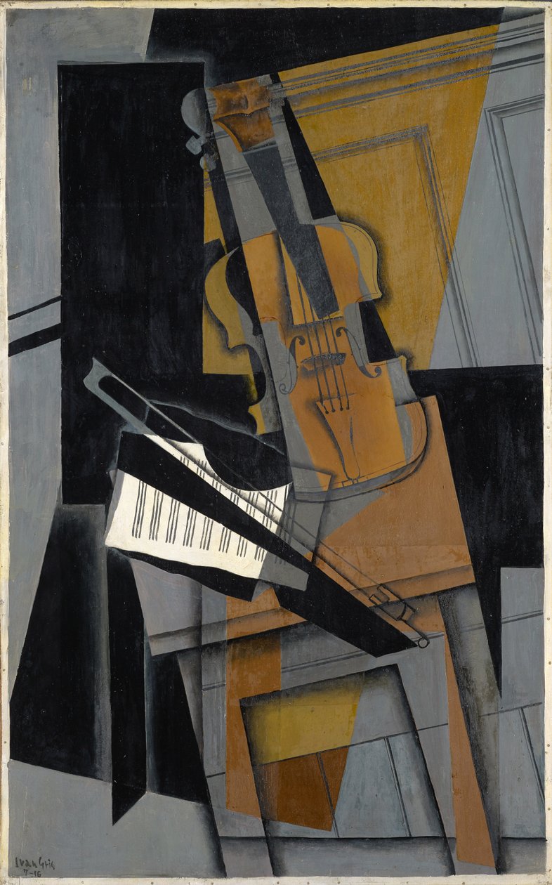 Die Violine, 1916 von Juan Gris