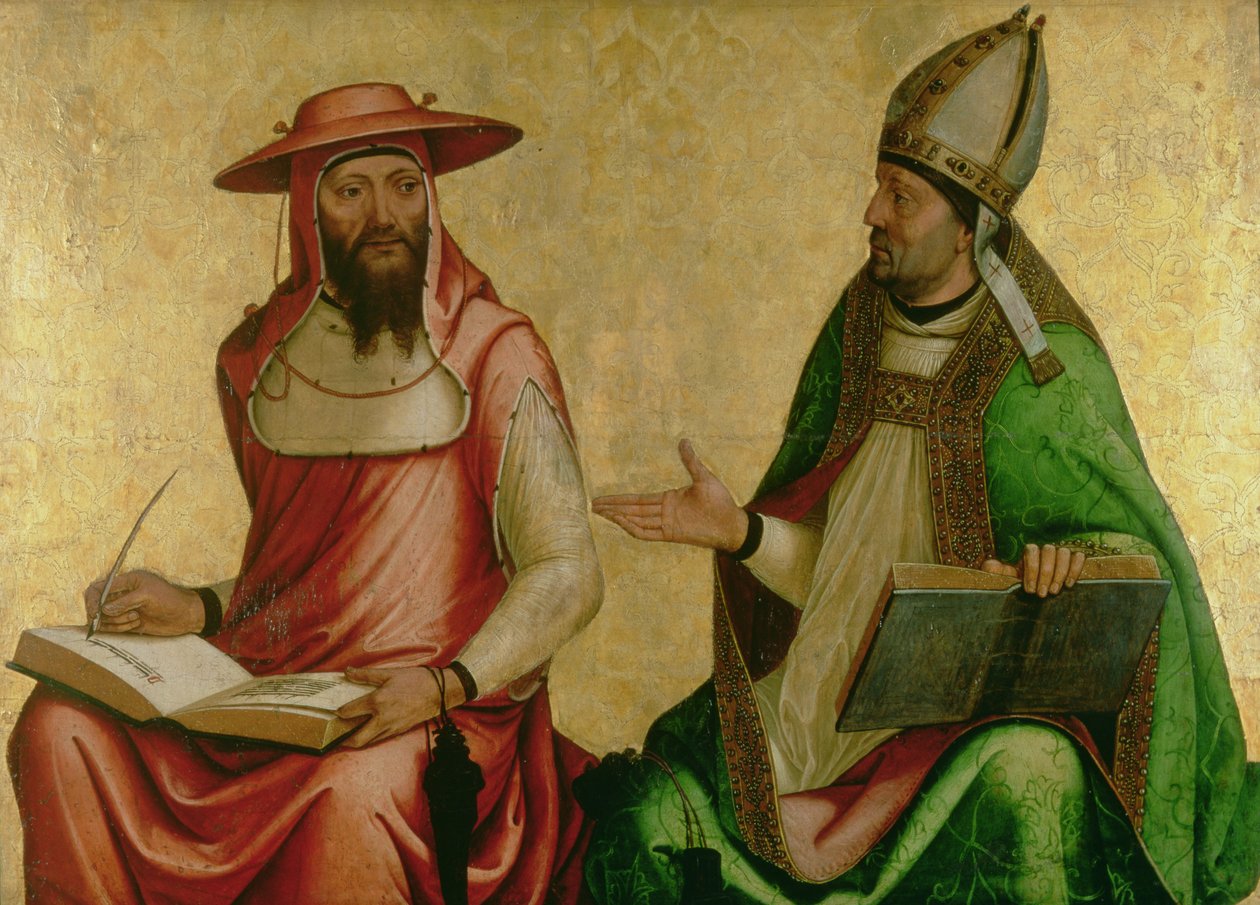 St. Hieronymus und St. Ambrosius, ca. 1510 von Juan de Borgoña