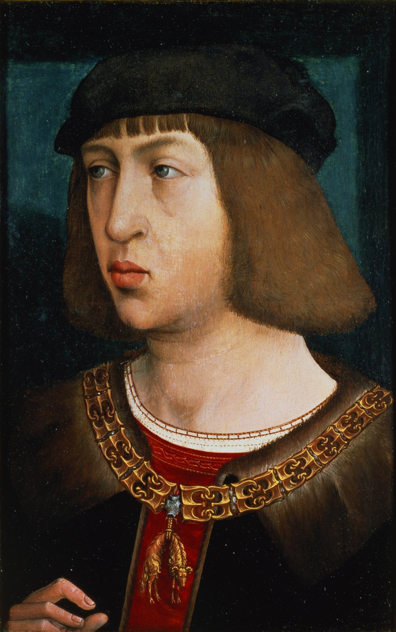 Philipp I. von Spanien (1478-1506), Sohn von Maximilian I. (1459-1519) und Maria von Burgund (1457-82), 1500 von Juan de Flandes