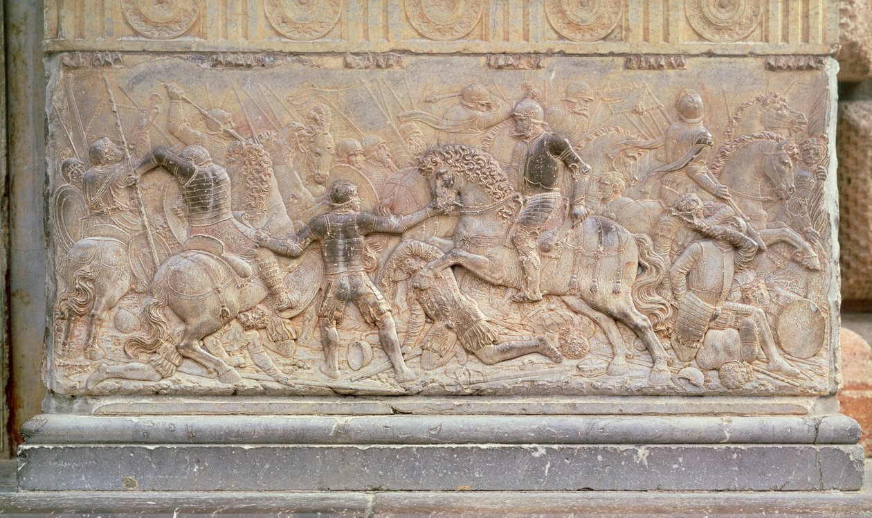 Basrelief-Panel von Juan de Orea