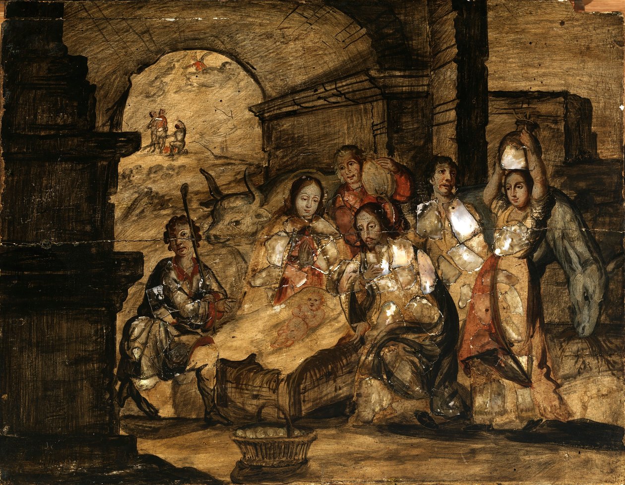 Die Geburt Christi von Juan González