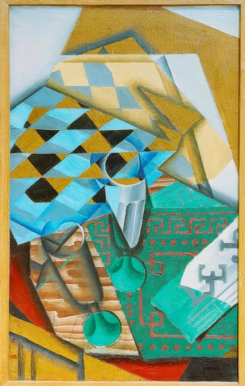 Das Schachbrett von Juan Gris