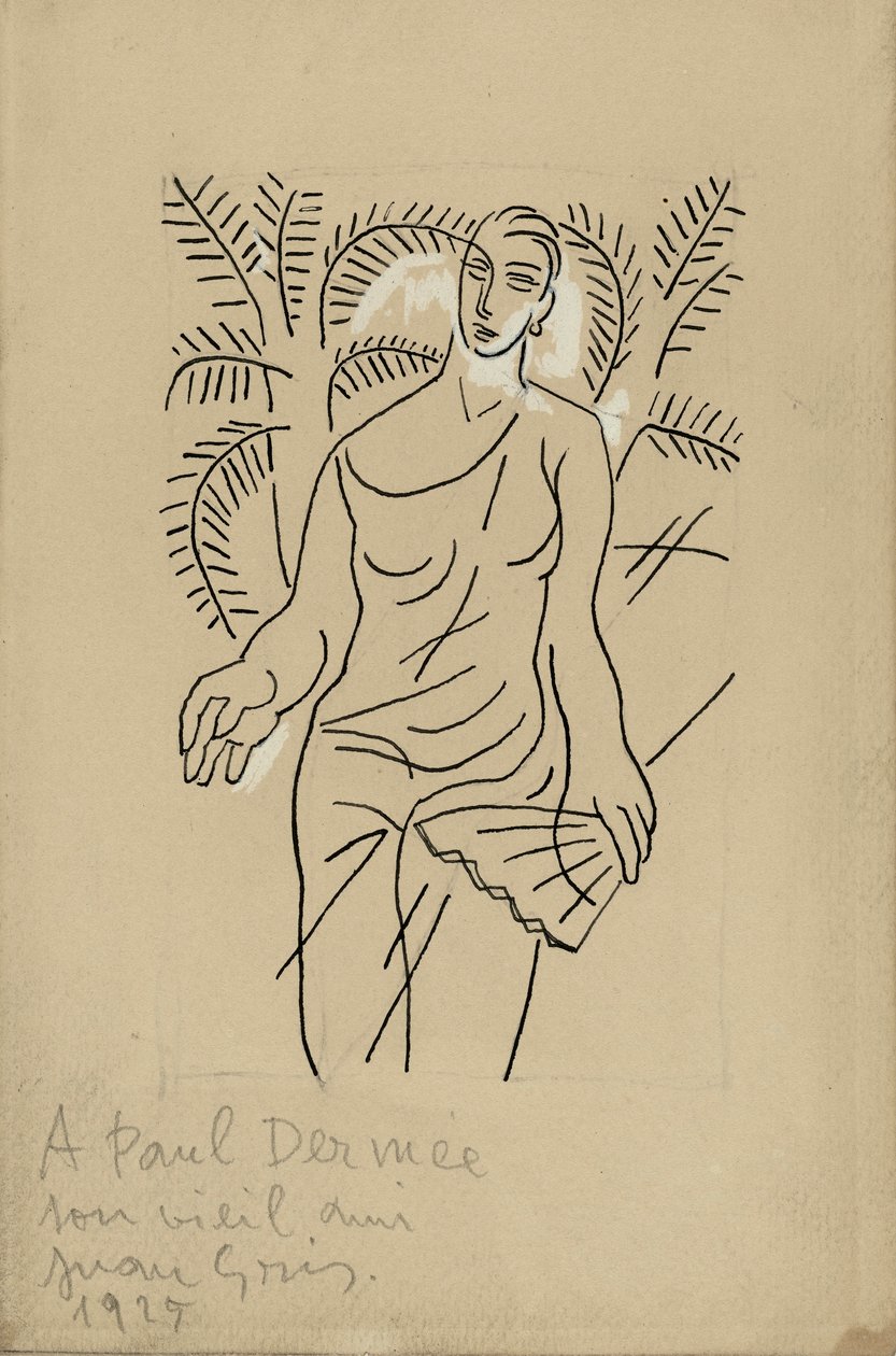 Frau ? l von Juan Gris