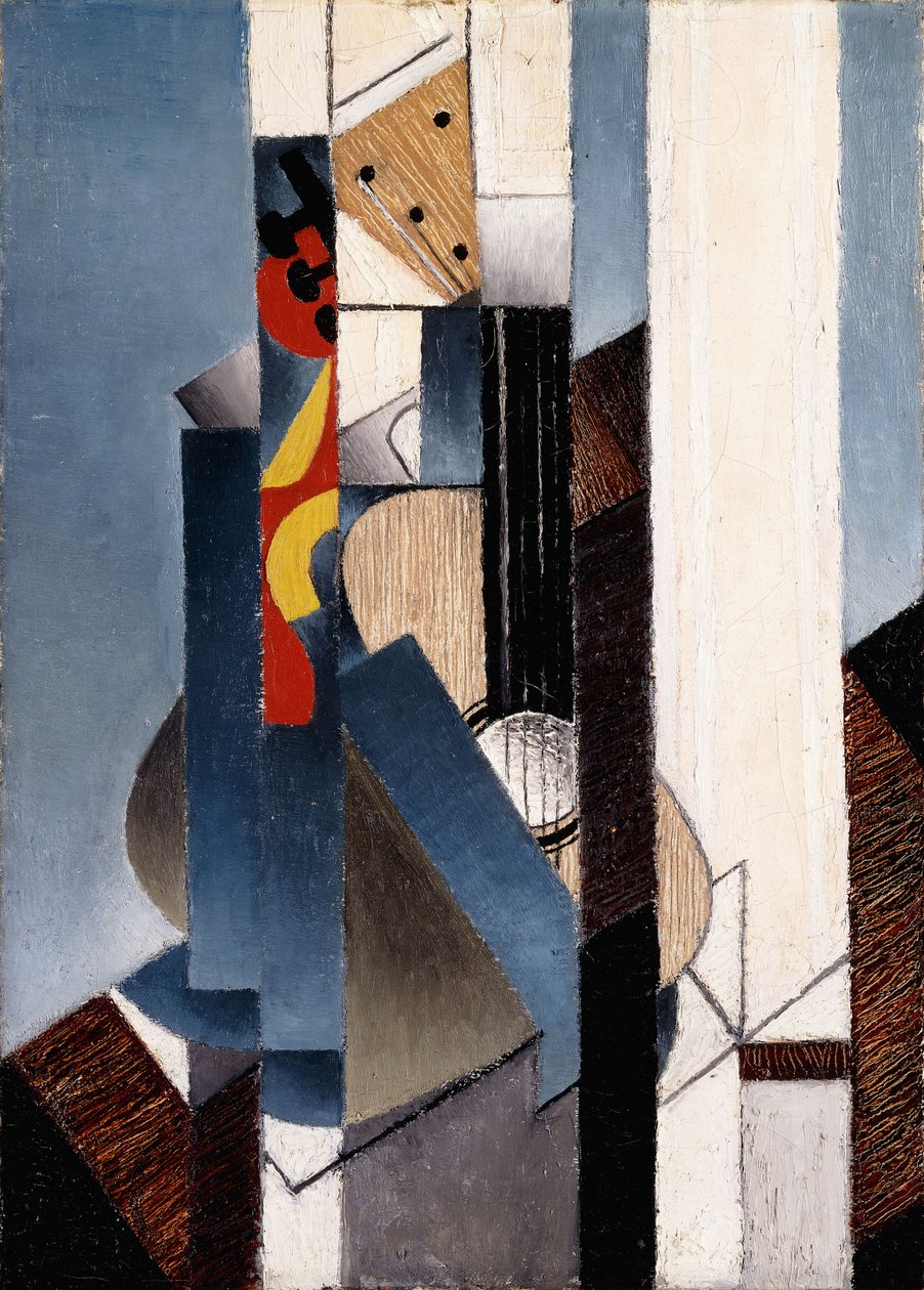 Gitarre, 1913 von Juan Gris