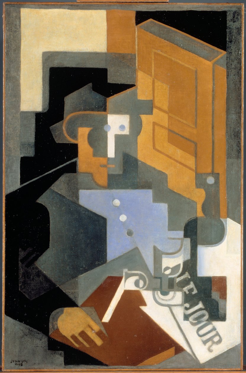 Mann aus Touraine von Juan Gris