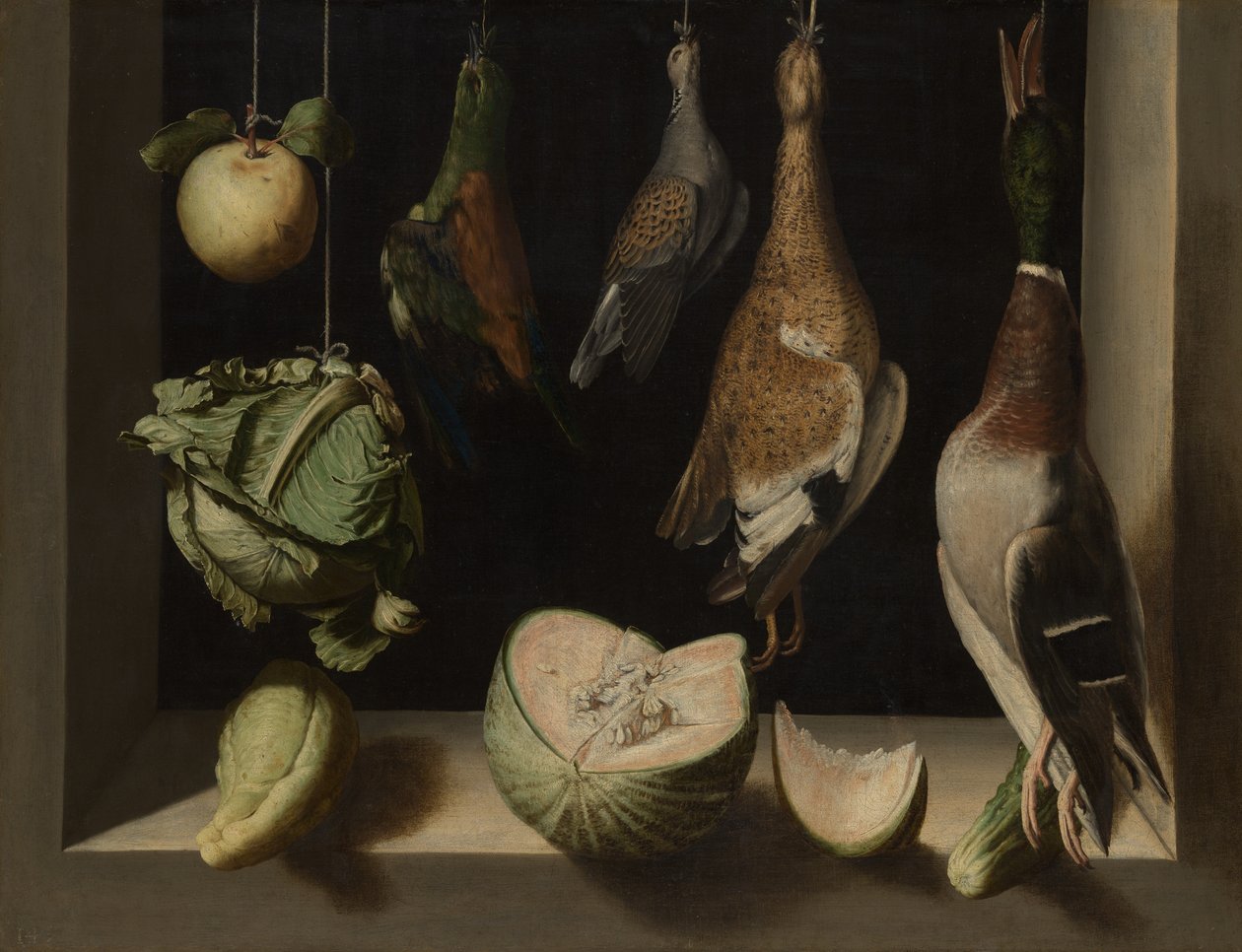 Stillleben mit Wildgeflügel von Juan Sanchez Cotan