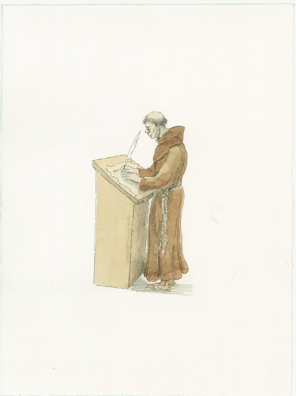 Mönchischer Chronist, um 1066 von Judith Dobie