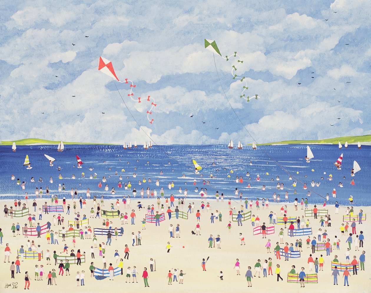Wolkenstrand von Judy Joel