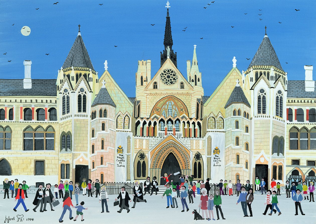 Royal Courts of Justice, London, 1994 von Judy Joel