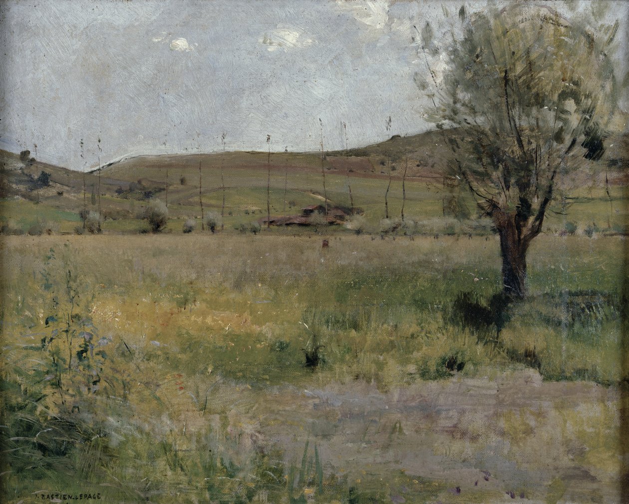 Sommerlandschaft von Jules Bastien Lepage