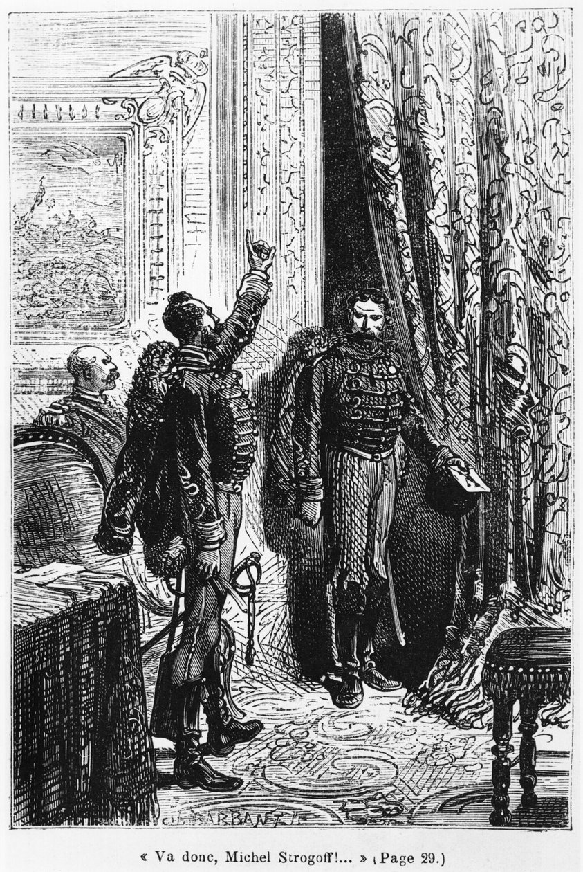 Geh dann, Michael Strogoff, Illustration aus 