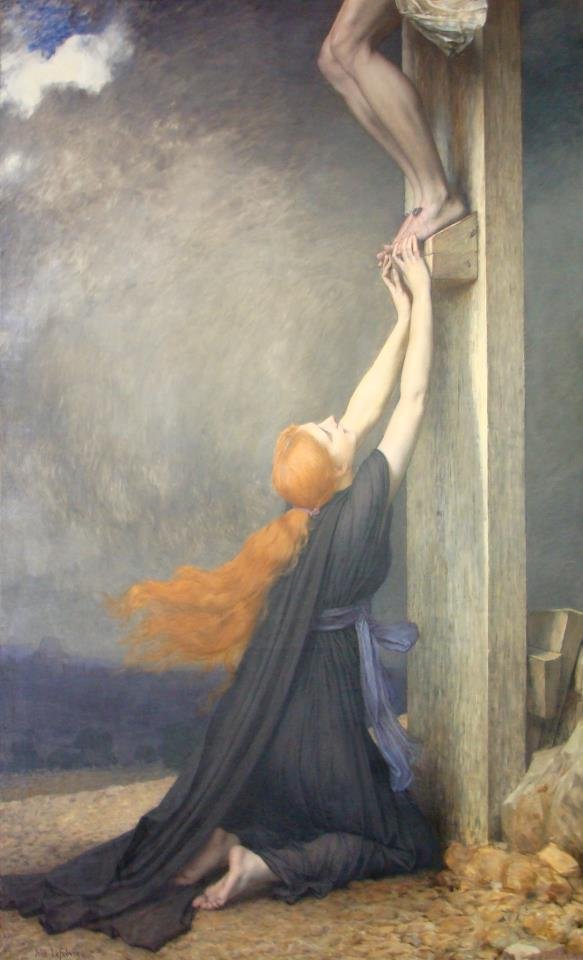 Die Leiden der Maria Magdalena von Jules Joseph Lefebvre