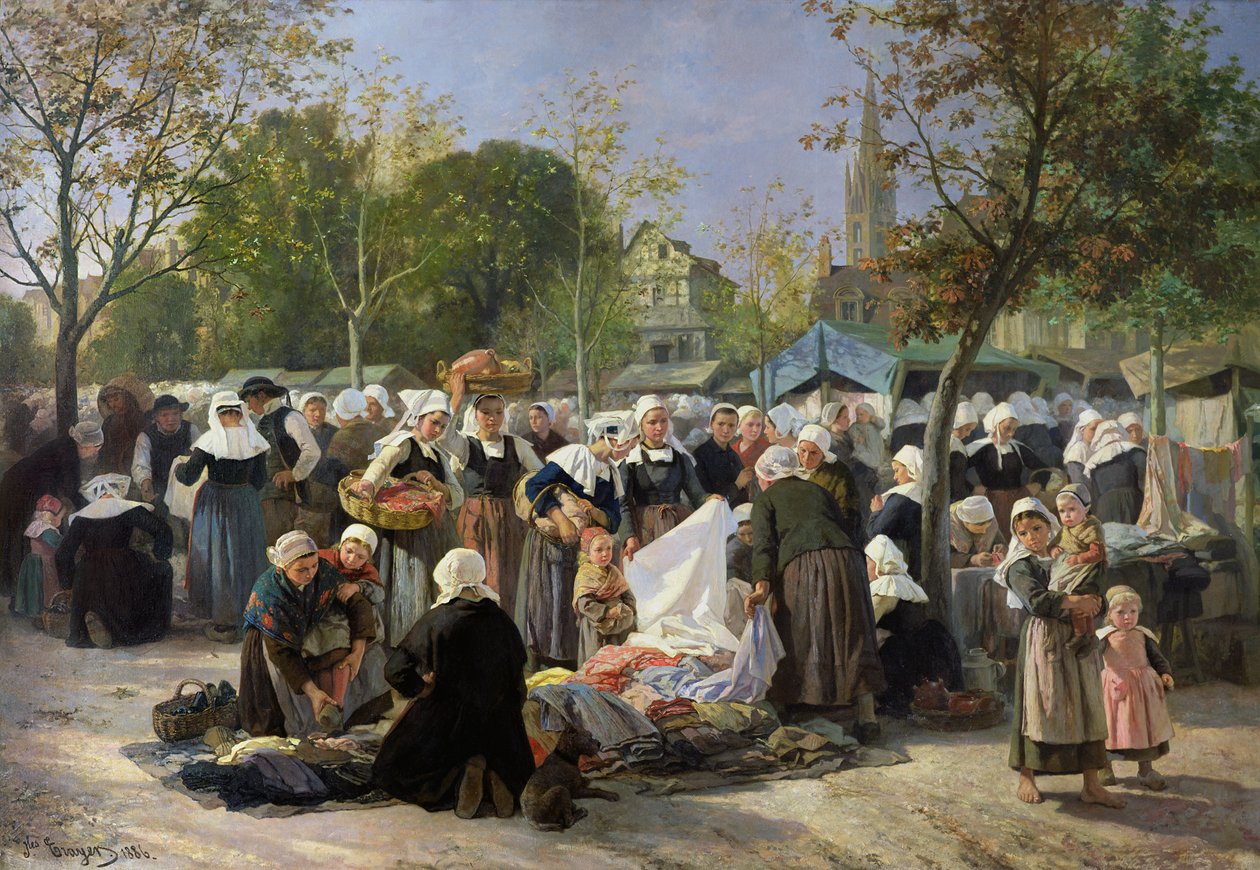 Der Materialmarkt von Jules Trayer