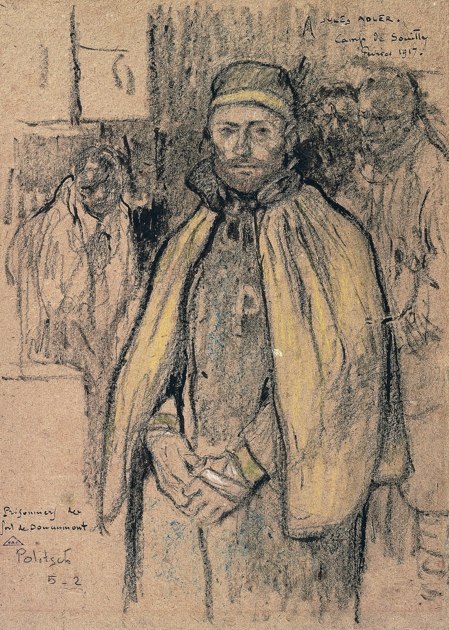 Gefangene von Fort Douaumont von Jules Adler