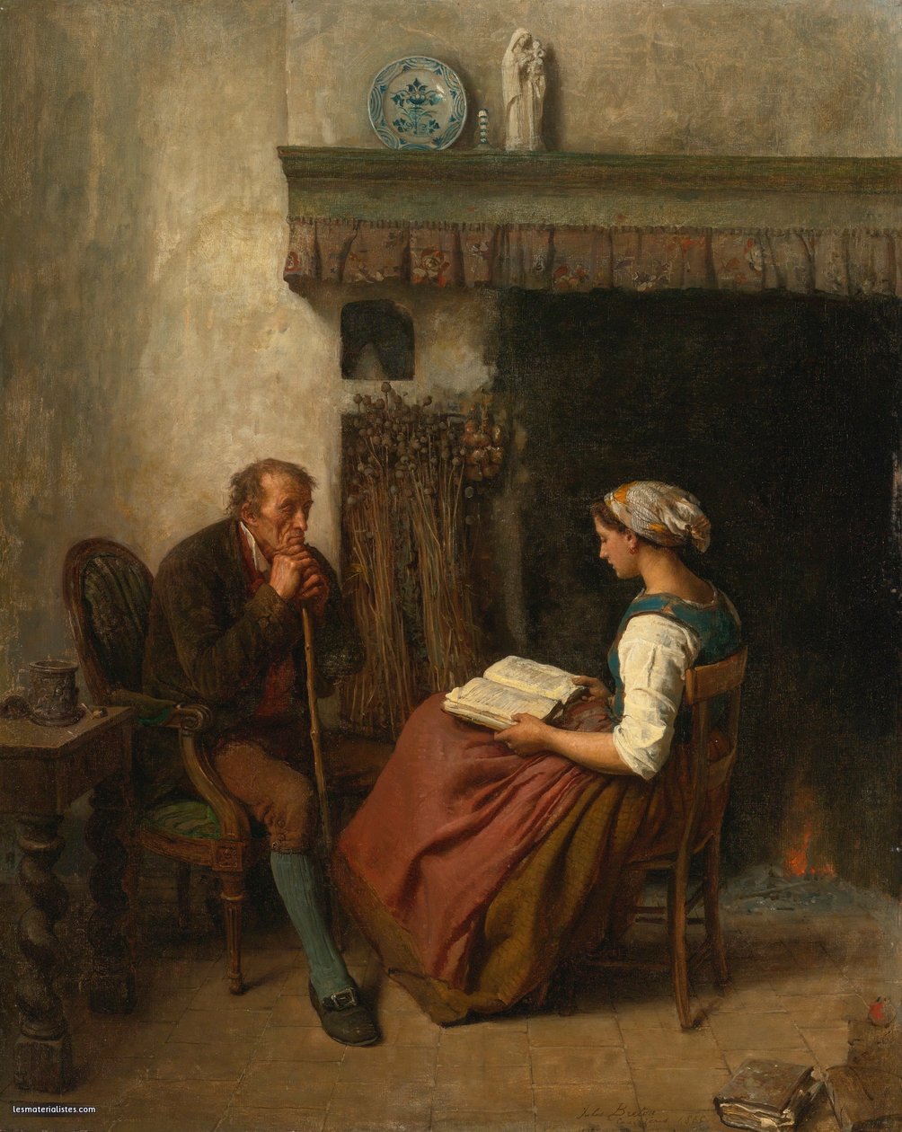 La lecture von Jules Breton