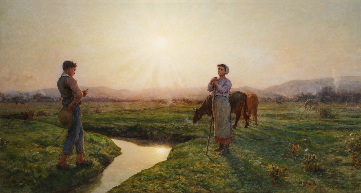 Der Morgen von Jules Breton