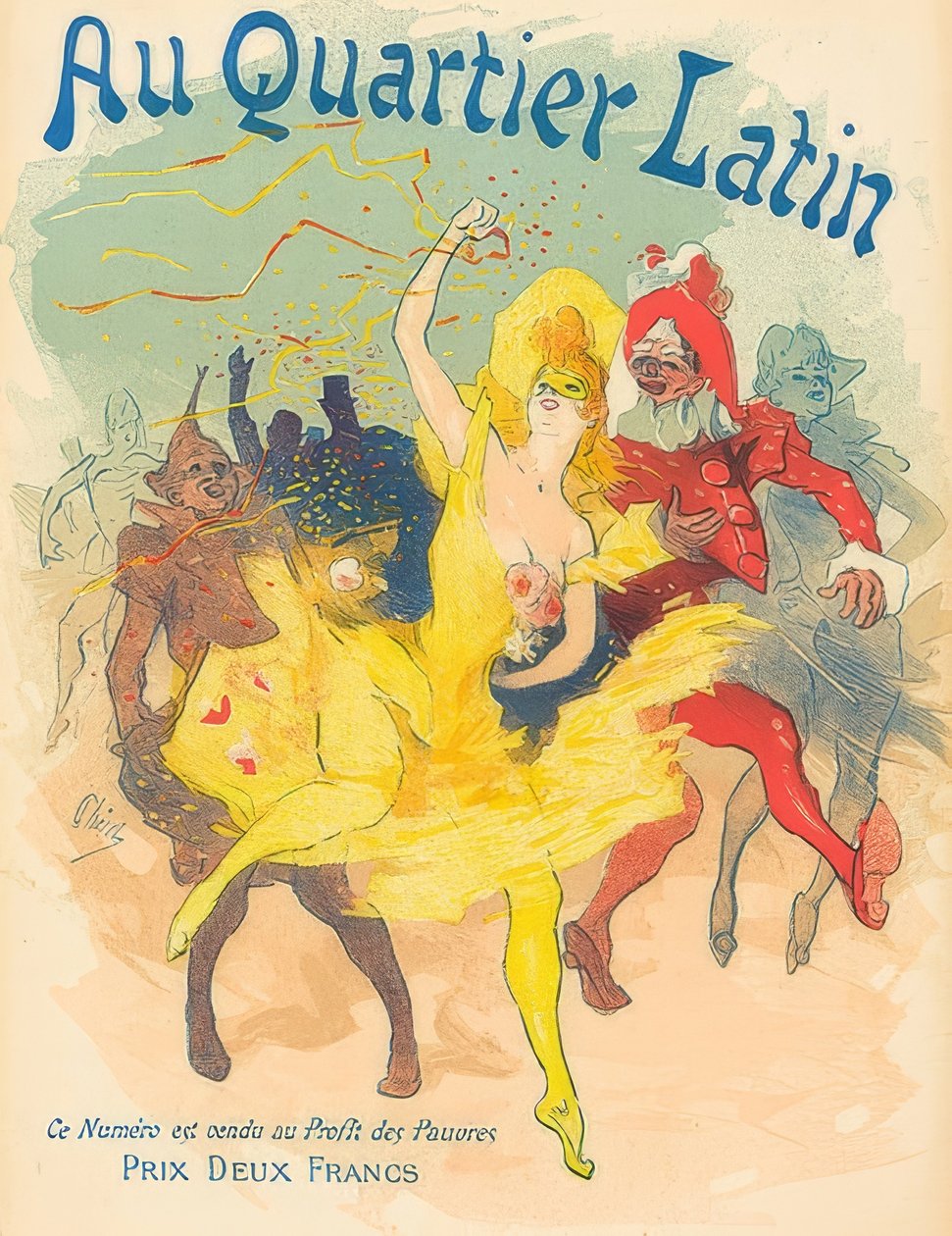 Au Quartier Latin von Jules Cheret