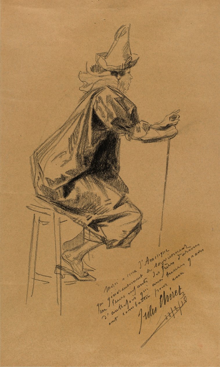 Der Clown von Jules Cheret