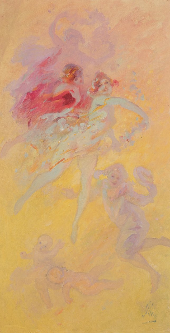 Ohne Titel, ca. 1890 von Jules Cheret