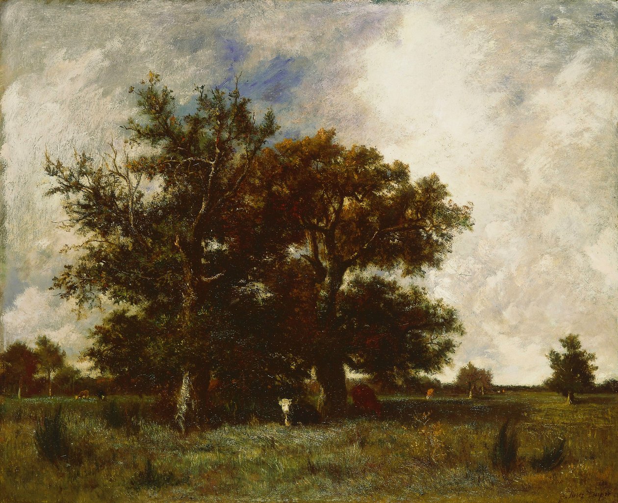 Fontainebleau-Eichen von Jules Dupré