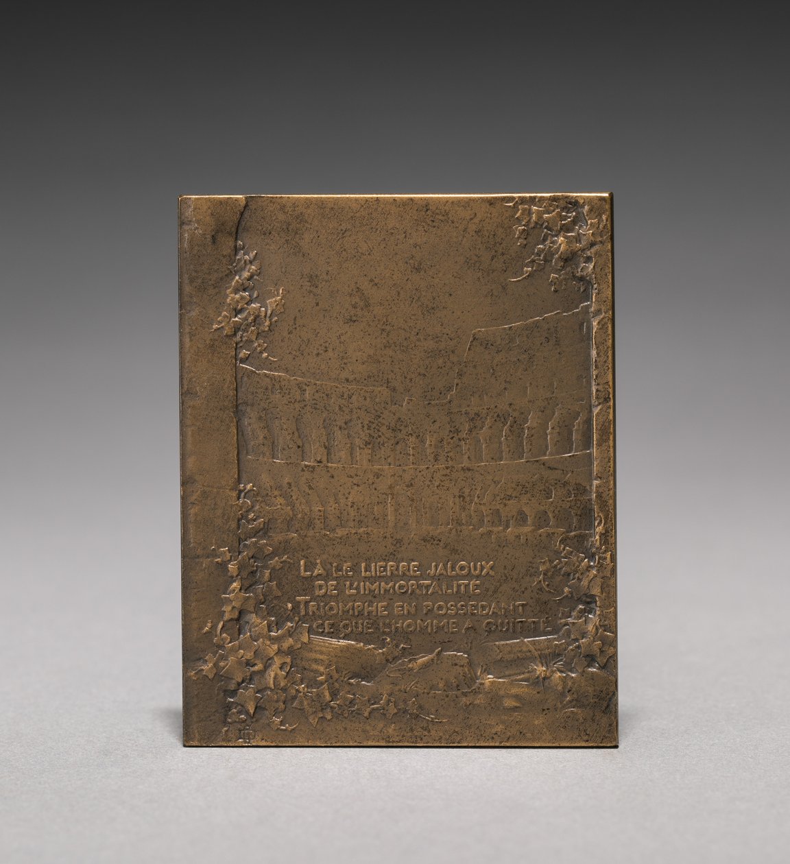 Medaille Rückseite von Jules Dupré