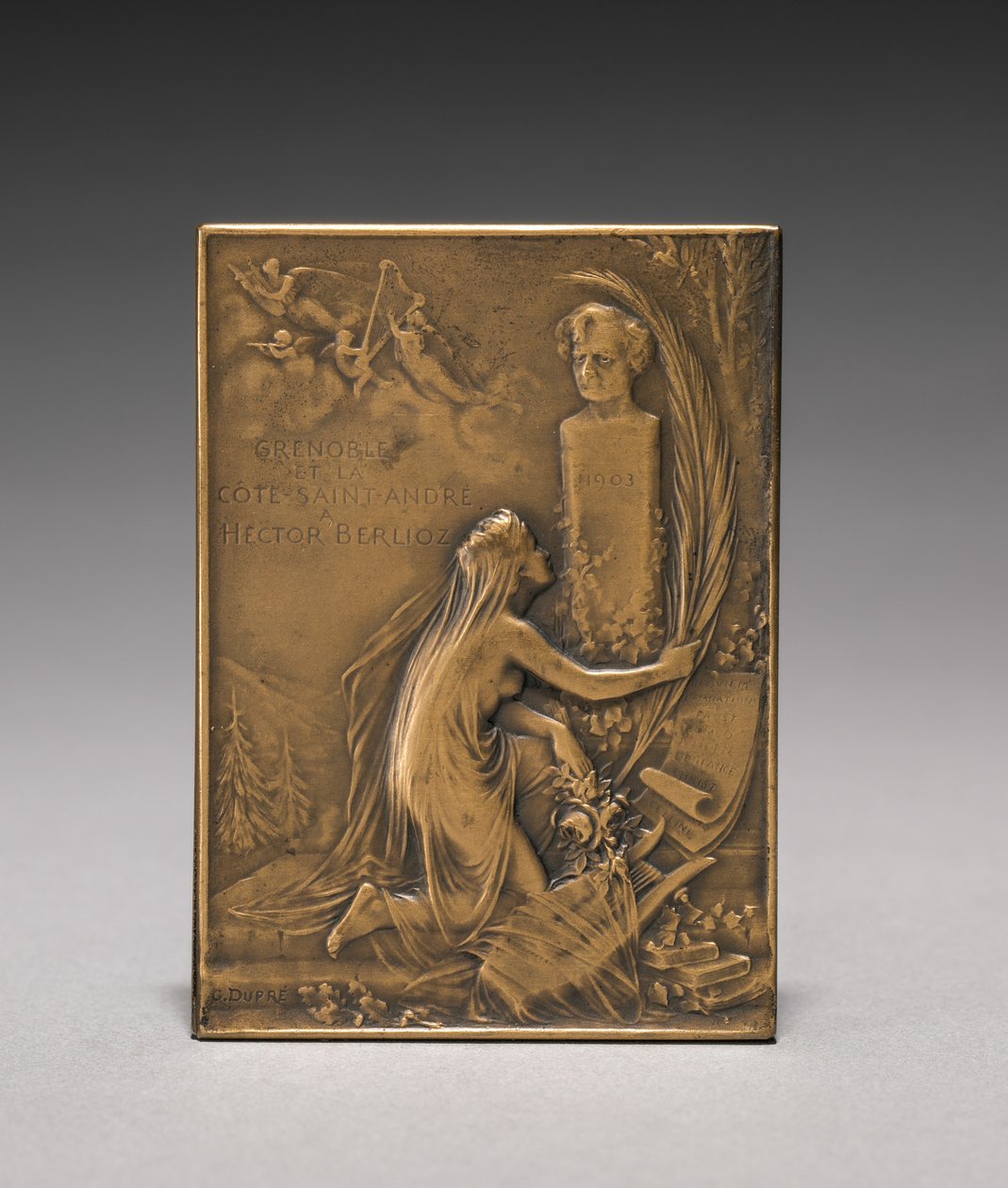 Medaille Rückseite, 1903 von Jules Dupré