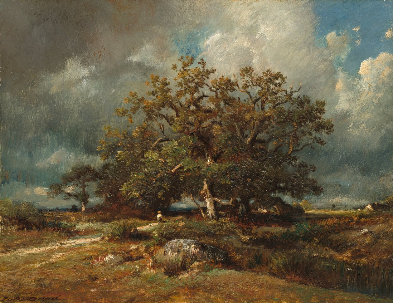 Die alte Eiche von Jules Dupré