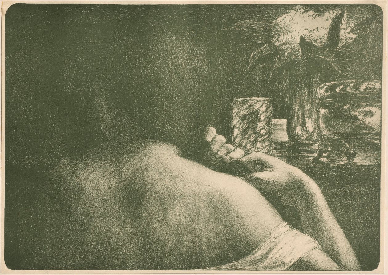 Das Haar von Jules Leon Flandrin