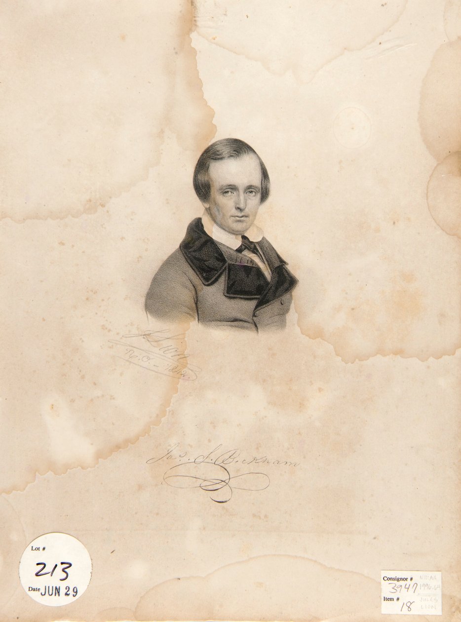 Porträt von James S. Beckham von Jules Lion