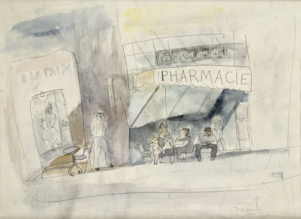 Die Apotheke von Jules Pascin