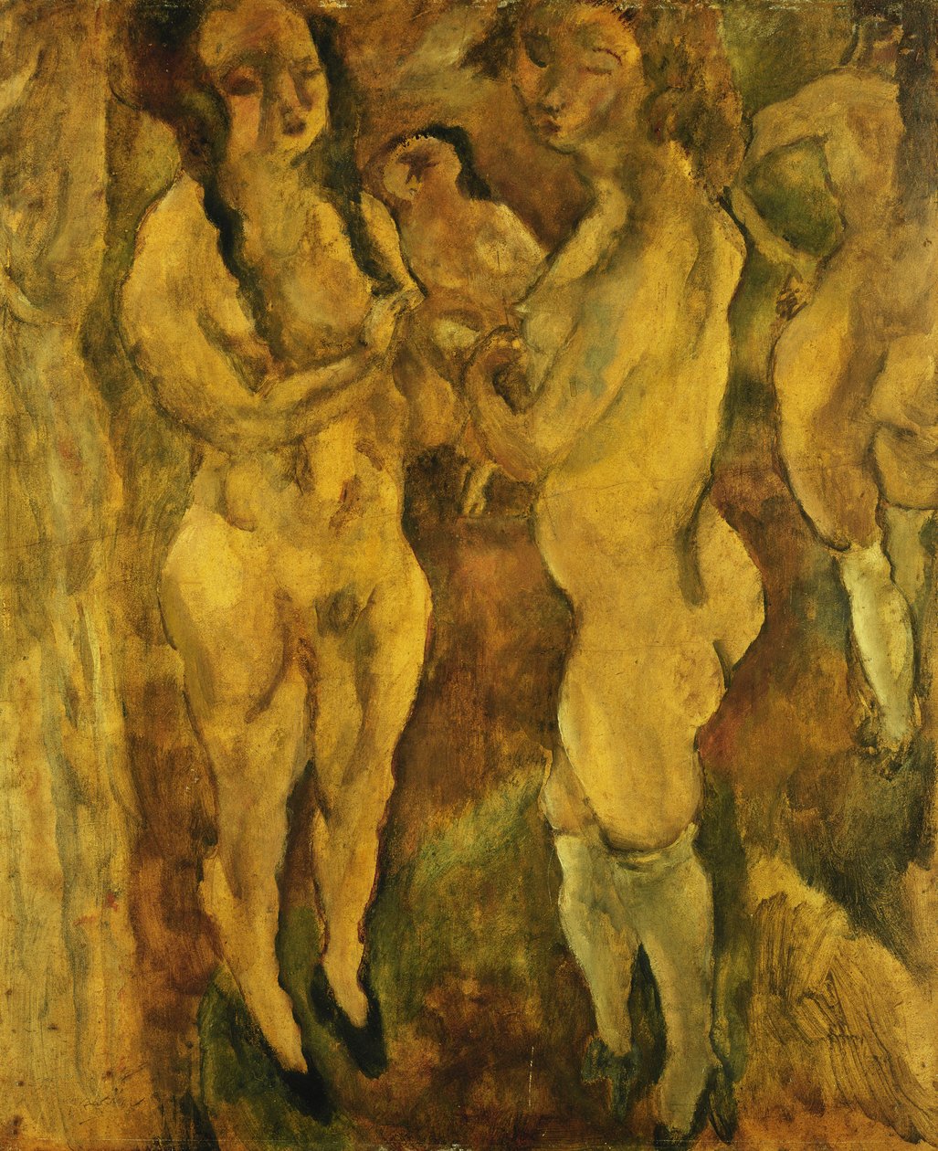 Nackte Frauen, 1921-1923 von Jules Pascin